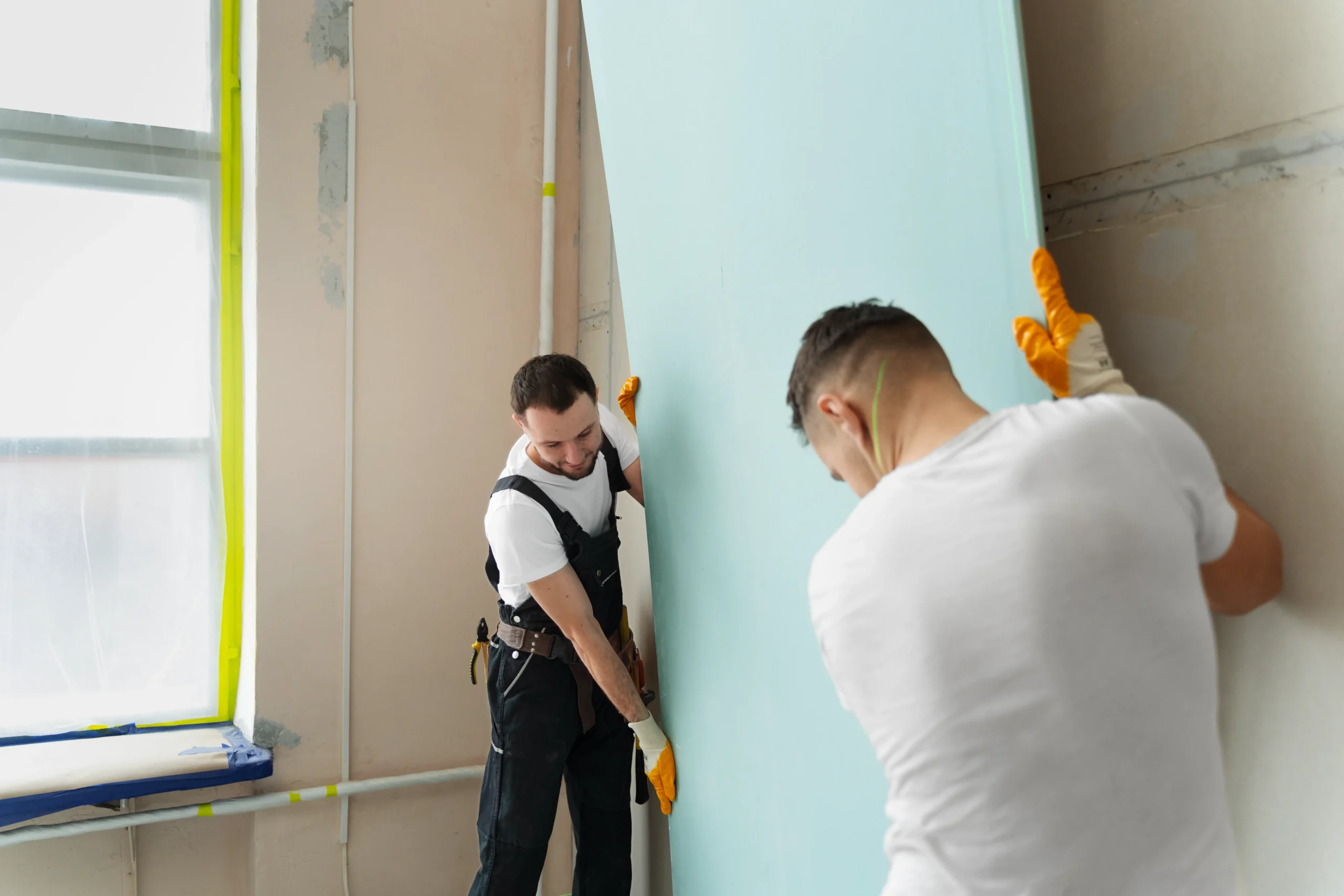 travailleurs-de-la-construction-a-coup-moyen-travaillant-ensemble